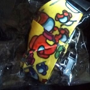 Among us lanyard yellow quick connect